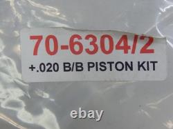 Kit de Gros Alésage Triumph 650 750 Cylindre en Aluminium Alliage Chopper Webco Aerco T120rt