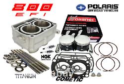 Kit de Gros Cylindre 82mm RZR Sportsman 800 +2 Réparation Complète du Haut Moteur