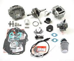 Kit de bielle Stroker Honda ATC70 108cc Big Bore V1 RACE HEAD 26mm MIKUNI TBW9095