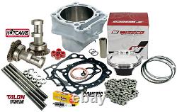 Kit de conversion 98mm Big Bore LTR450 LTR 450 Hotcams 474cc Top End Hot Cams Rebuild Kit