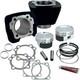 Kit De Conversion S&s Wrinkle Black Big Bore 883 à 1200 Pour Harley Sportster 86-22