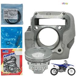 Kit de course Big Bore Yamaha TTR110 62 mm + Ensemble de joints supérieur expédition gratuite