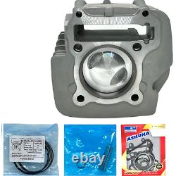 Kit de course Big Bore Yamaha TTR110 62 mm + Ensemble de joints supérieur expédition gratuite