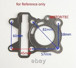 Kit de cylindre 60cc gros alésage 42mm pour Yamaha Zuma 50 4T 2012-2019 C3 50cc 4T US @TX