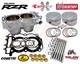 Kit De Cylindre Big Bore 96 Mm Polaris Rzr Xp 1000 Xp1000 Avec Pistons Wossner Cometic Kp