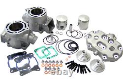 Kit de cylindre Big Bore Athena 68mm pour Yamaha Banshee avec piston, tête et dômes pour une reconstruction complète