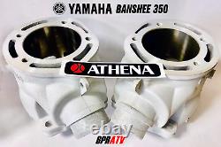 Kit de cylindre Big Bore Athena 68mm pour Yamaha Banshee avec piston, tête et dômes pour une reconstruction complète