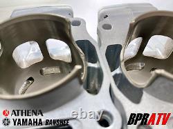 Kit de cylindre Big Bore Athena 68mm pour Yamaha Banshee avec piston, tête et dômes pour une reconstruction complète