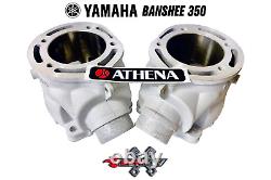 Kit de cylindre Big Bore Athena 68mm pour Yamaha Banshee avec piston, tête et dômes pour une reconstruction complète