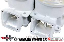 Kit de cylindre Big Bore Athena 68mm pour Yamaha Banshee avec piston, tête et dômes pour une reconstruction complète