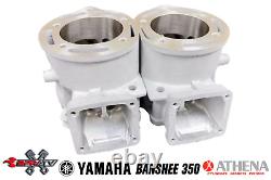 Kit de cylindre Big Bore Athena 68mm pour Yamaha Banshee avec piston, tête et dômes pour une reconstruction complète