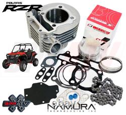 Kit de cylindre Big Bore OEM de 63 mm Wiseco pour reconstruction de haut moteur Polaris RZR 170 RZR170