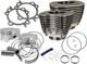 Kit De Cylindre Big Bore S&s Cycle 910-0481 98 Twin Cam Noir Pour Hd Wide