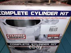 Kit de cylindre Big Bore Vertex +5mm 107.8cc Cylinder Works pour Yamaha YZ 85 2002-2018