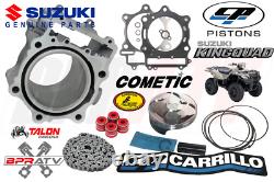 Kit de cylindre King Quad 700 Big Bore avec piston CP et kit de reconstruction de haut moteur Cometic 104 mm