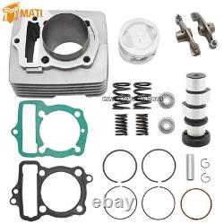 Kit de cylindre à grand alésage, piston, arbre à cames et culbuteurs 58 mm 120 cc pour Honda CRF100F