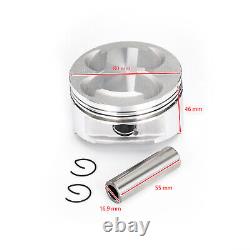 Kit de cylindre, de carafe, de piston et de gros alésage pour Honda TRX300 Sportrax TRX300EX 1993-2008 SG