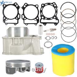 Kit de cylindre de gros alésage piston joint de culasse filtre à air pour Suzuki LTZ400/434cc de 2003 à 2014