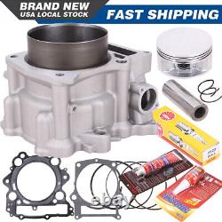 Kit de cylindre de piston Big Bore de 102mm 686cc pour Yamaha Grizzly Raptor Rhino 660 R