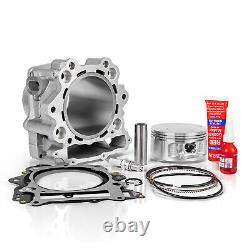 Kit de cylindre de piston Big Bore de 102mm 686cc pour Yamaha Grizzly Raptor Rhino 660 R