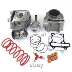 Kit de cylindre et tête Big Bore 155cc 58,5 mm pour scooters GY6 125cc 150cc