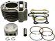 Kit De Cylindre Grand Alésage Ncy 88cc Pour Moteurs Qmb139 50cc Avec Un Alésage De 52mm