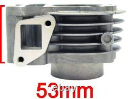 Kit de cylindre grand alésage NCY 88cc pour moteurs QMB139 50cc avec un alésage de 52mm