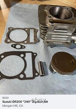 Kit de cylindre surdimensionné de 237cc pour Suzuki DR200