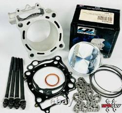 Kit de cylindrée importante 80 mm pour CRF250R 10-17, kit complet de culasse supérieure avec piston.