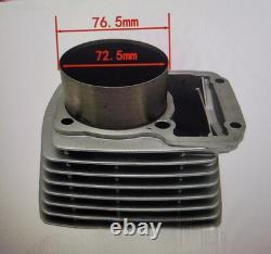 Kit de gros alésage 72,5 mm pour moteur Zongshen CG250cc ARTICLE EN BOÎTE OUVERTE LIRE LA DESCRIPTION