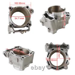 Kit de gros alésage 95 mm YFZ450, ensemble de reconstruction du haut moteur de cylindre de 98 mm +3, kit de révision 480c