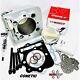 Kit De Gros Alésage Honda Xr400 Xr400r 87 Mm +2 Cylindre 416 Assemblage De La Partie Supérieure De La Reconstruction