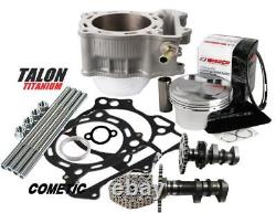 Kit de gros alésage LTZ400 Z400 94mm Cames +4 Arbres à cames de haut moteur Cylindre de 434cc Piston