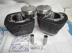 Kit de gros alésage TwinCam 106 Cid Alésage 3.875 Course 4.500 Manivelles HD Cylindres / DRE