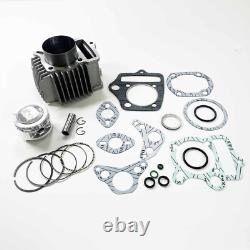 Kit de gros alésage de stage 1 88cc 50 Caliber Racing compatible avec Honda XR 70 CRF 70 toutes années