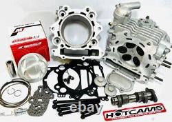 Kit de gros cylindre Grizzly 660 102m Ensemble de tête de cylindre 686 Kit de finition supérieure Came Mudbuster