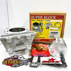 Kit de gros cylindre Suzuki GSX R125 S125 GSX125R avec piston forgé de 68mm 180cc Plug Play