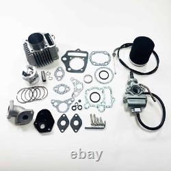 Kit de gros cylindrée vintage de stage 2 88cc 50 Caliber Racing pour Honda Z50 CT70 ATC70 ATV