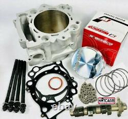 Kit de grosse cylindrée Raptor 660 102mm étape 3 Hotcam 686 CYLINDRE NIKASIL +2mm Top End