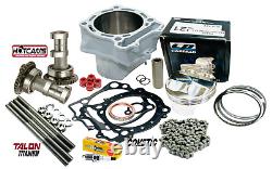 Kit de grosse cylindrée de 100 mm LTR450 LTR 450, Kit de reconstruction de l'extrémité supérieure Hotcams 493cc Hot Cams