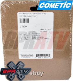 Kit de haut moteur Suzuki LTZ400 94mm +4 Big Bore BPRATV Piston Wiseco 12.5 Joint Cometic