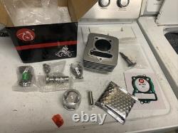 Kit de haut moteur avec cylindre piston Big Bore 58mm 120cc et bras de came pour Honda CRF100F 05-13