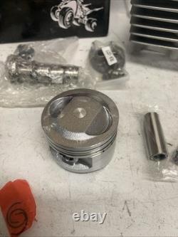 Kit de haut moteur avec cylindre piston Big Bore 58mm 120cc et bras de came pour Honda CRF100F 05-13