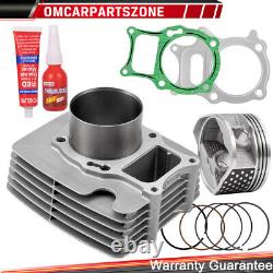 Kit de haut moteur avec cylindre, piston et joint de 74 mm pour Honda Recon 250 de 2002 à 2022