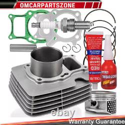 Kit de haut moteur avec cylindre, piston et joint de 74 mm pour Honda Recon 250 de 2002 à 2022