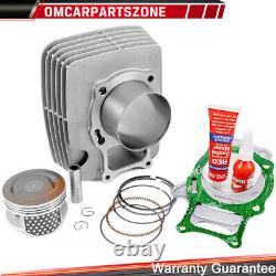 Kit de haut moteur avec cylindre, piston et joint de 74 mm pour Honda Recon 250 de 2002 à 2022