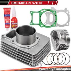 Kit de haut moteur avec cylindre, piston et joint de 74 mm pour Honda Recon 250 de 2002 à 2022