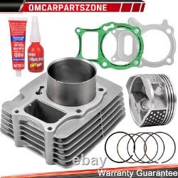 Kit de haut moteur avec cylindre, piston et joint de 74 mm pour Honda Recon 250 de 2002 à 2022