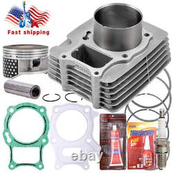 Kit de haut moteur avec cylindre, piston et joint pour Honda Recon 250 TRX250 TRX250EX Big Bore
