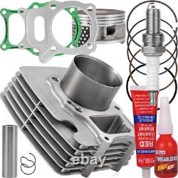 Kit de haut moteur avec piston de cylindre à gros alésage de 74 mm pour Honda TRX 250EX 250X Recon 250 ATV